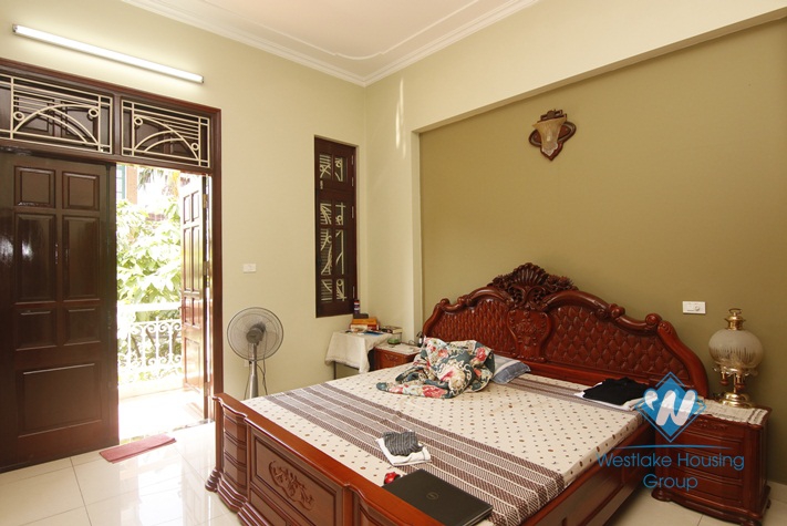 A beautiful white house with 3 bedrooms for rent in Long Bien